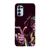 Husa compatibila cu Oppo A74 model Ainz Ooal Gown Overlord, Silicon, TPU, Viceversa, Transparent, Carcasa