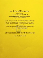 Serban Milcoveanu - Enciclopedie pentru inteligente, vol. IV: 1166 - 1547 (Editia: 2005) foto