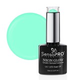 Cumpara ieftin Oja Semipermanenta Neon Glow SensoPRO Milano #44 Mojito Crush, 10ml