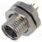 Conector M8 soclu mamă 4 pini 48V 4A IP67 THT LUTRONIC