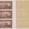 Romania 1928 Aviatie C.RAIU 1 Leu bloc de 6 filigran orizontal cu eroare far pe aripa din st&acirc;nga MNH