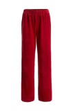 Guess Pantaloni Trening Damă cu Logo G-Charm, Roșu (Beet Juice Red), Mărimea S - Model W1BQ12K9DT1