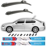 Cumpara ieftin Ștergătoare Skoda Octavia II Hatchback (2009&ndash;2013) &ndash; Set față