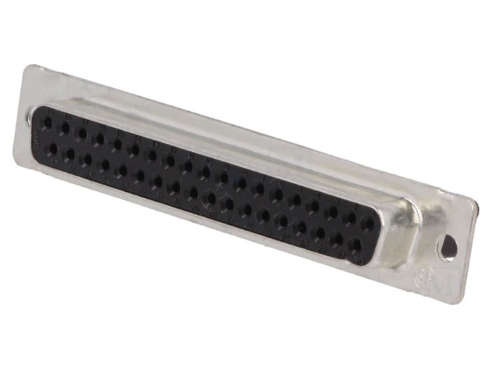 Conector D-Sub 37 pini mamă pe cablu