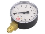 Manometru 10 Bar 63mm pentru Lichide și Gaze