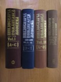 Bibliografia Romaneasca Moderna, 4 Volume, 1984, Stiintifica si Enciclopedica, Istorie, Carte Romaneasca