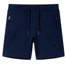 Pantaloni scurti pentru copii, bleumarin, 128 GartenMobel Dekor