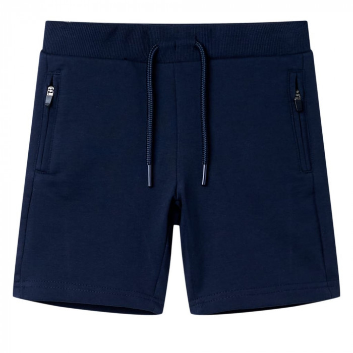 Pantaloni scurti pentru copii, bleumarin, 128 GartenMobel Dekor