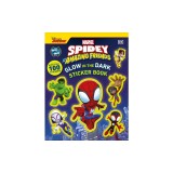 Marvel Spidey and His Amazing Friends Glow in the Dark Sticker Book: With More Than 100 Stickers