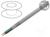 Cablu &Ouml;LFLEX&reg; CLASSIC 100 CY 4G1,5mm&sup2; PVC transparent/gri LAPP