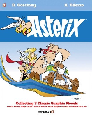 Asterix Omnibus #10: Collecting &amp;quot;&amp;quot;Asterix and the Magic Carpet,&amp;quot;&amp;quot; &amp;quot;&amp;quot;Asterix and the Secret Weapon,&amp;quot;&amp;quot; and &amp;quot;&amp;quot;Asterix and Obelix All at Sea&amp;quot;&amp;quot; foto