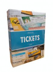 Album TICKETS pentru bilete/bancnote cu 50 folii foto