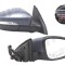 Oglinda exterioara Volkswagen Jetta (1b), 07.2010-, Dreapta, reglare electrica; grunduit; incalzita; geam convex; 6 pini; cu semnalizare