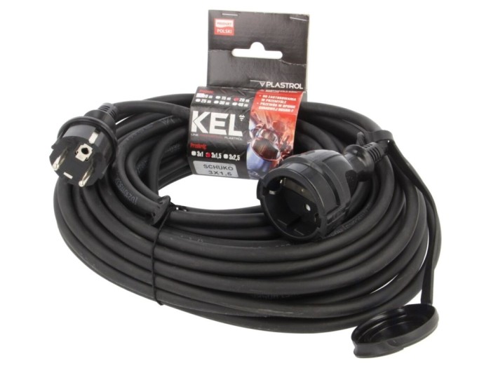 Cablu prelungitor 20m 16A IP44