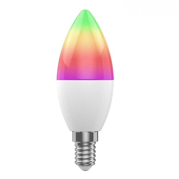 Bec LED Smart WiFi Woox R9075, E14, 5W, Color