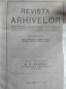 Revista Arhivelor 1942, 296 pagini, Coperti cartonate, Provenienta Biblioteca Eugen Barbu