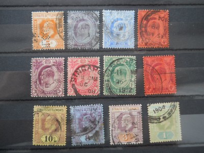 STRAITS SETTLEMENTS EDWARD VII foto