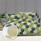 lenjerie de pat creponata 100% bumbac (crep49) cu husa