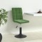 vidaXL Scaune de bucătărie pivotante, 4 buc., verde &icirc;nchis, catifea