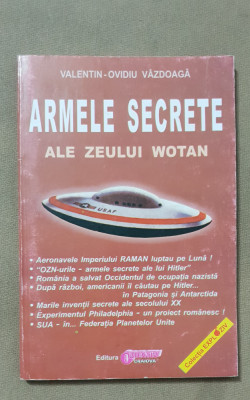 Armele secrete ale zeului WOTAN - Valentin-Ovidiu V&amp;acirc;zdoagă foto