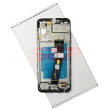 LCD+Touchscreen cu Rama Samsung Galaxy A03 / A035G BLACK Original Service Pack (163mm)