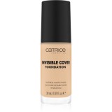 Catrice Invisible Cover Foundation makeup lichid cu efect matifiant culoare 010W 30 ml