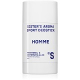 Sister's Aroma Homme Sport Deostick deodorant stick impotriva mirosului si transpiratiei pentru bărbați 50 g