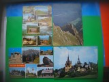 HOPCT LOT 3242 - 4 CARTI POSTALE -VALEA PRAHOVEI-JUD PRAHOVA-CIRCULATE, Circulata, Printata