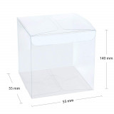 Cutii transparente acetofan (set 50 buc) - 55x55x140mm