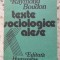 TEXTE SOCIOLOGICE ALESE-RAYMOND BOUDON-89518