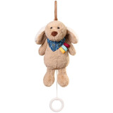 BabyOno Have Fun Musical Toy Dog Willy jucărie suspendabilă contrastantă cu melodie 0 m+ 1 buc