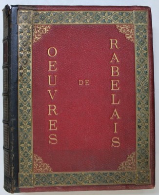 OEUVRES DE RABELAIS par JULES GARNIER , 1897 foto