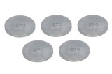 Cumpara ieftin Placi de supape 25mm x2,7mm, (5buc) pentru HONDA CB, CBX; TRIUMPH ADVENTURER, AMERICA, BONNEVILLE, DAYTONA, LEGEND, ROCKET, SCRAMBLER, SPEED TRIPLE, S