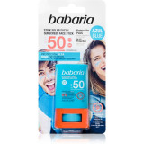 Babaria Blue Face Sun Stick stick hidratant protector pentru fata si zonele sensibile ale pielii SPF 50 20 ml