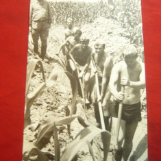 Fotografie -Genisti Militari in actiune 1975 , dim.= 11x17,5cm