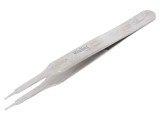 Pensetă de precizie Weller 115mm, v&acirc;rf &icirc;ngustat din oțel inoxidabil