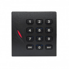 Cititor de proximitate rfid (em 125khz) cu tastatura pentru centrale de control acces alimentare: 12vcc foto