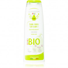 Alphanova Kids Bio spuma de baie pentru copii Strawberry 250 ml