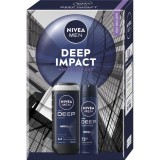 NIVEA MEN Deep Impact set cadou pentru corp