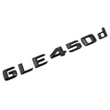 Emblema GLE 450d Negru, pentru spate portbagaj Mercedes, Mercedes-benz