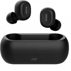 Casti Stereo Bluetooth 5.0 Wireless Earbuds TWS - QCY T1C Negru foto