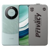Folie de Protectie pentru Huawei Mate 60, TEO, Sticla Securizata ESD Antistatica, Super-X Privacy OG, Margini Negre, 0.30 mm, Transparent Inchis