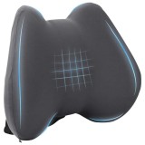 vidaXL Pernă cu pernă Ajustabil Gri 42 x 32 x 14 cm Poliester 42012709