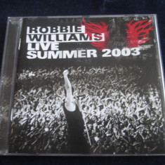 Robbie Williams - Live Summer 2003 _ cd,album _ Chrysalis (2003, Europa)