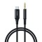 Cablu USB TYPE C - Jack 3.5 mm 1m negru Choetech AUX006