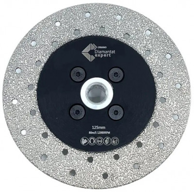 Disc DiamantatExpert Lipit In Vid Pt. Taiere si Slefuire 125xM14 (mm) Super Premium foto