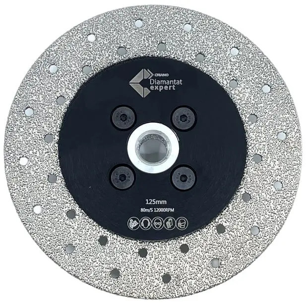 Disc DiamantatExpert Lipit In Vid Pt. Taiere si Slefuire 125xM14 (mm) Super Premium