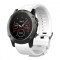 Curea silicon compatibila Garmin Fenix 3 Sapphire, 26mm, Alb