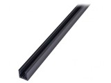 Radiator extrudat negru KL-202/1000/SW pentru TO220, TO247, TO218