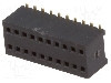 Conector 20 pini, seria {{Serie conector}}, pas pini 1,27mm, CONNFLY - DS1065-10-2*10S8BS